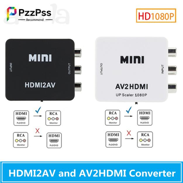 Конвертер Rca (тюльпаны) в hdmi и наоборот