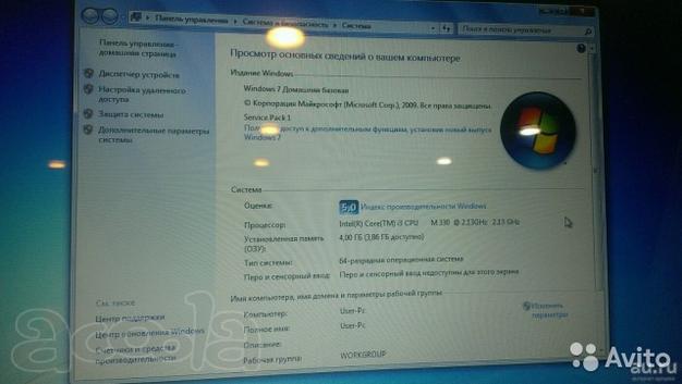 Ноутбук Toshiba L500-1RW Core i3