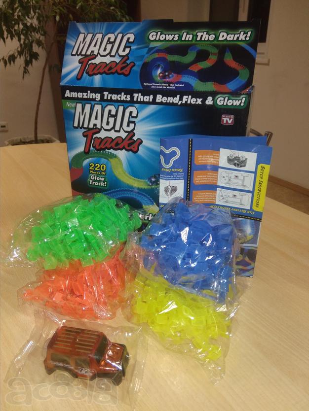 Конструктор детский -  Magic Tracks (220 деталей)